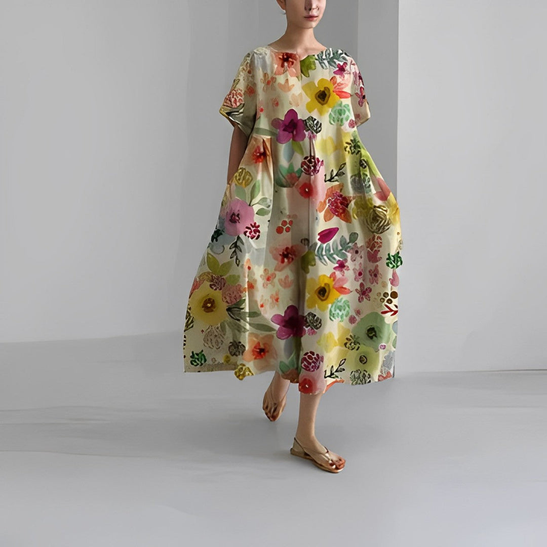 Adelia - Bohemian Blumen Kleid
