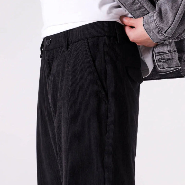 Satoko - Cordhose - Schwarz