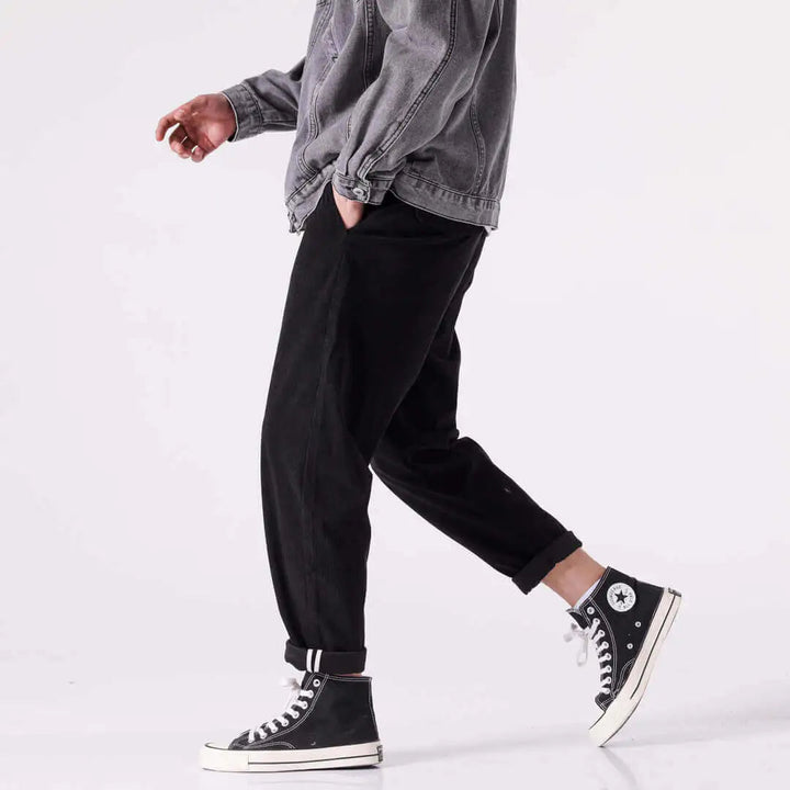 Satoko - Cordhose - Schwarz