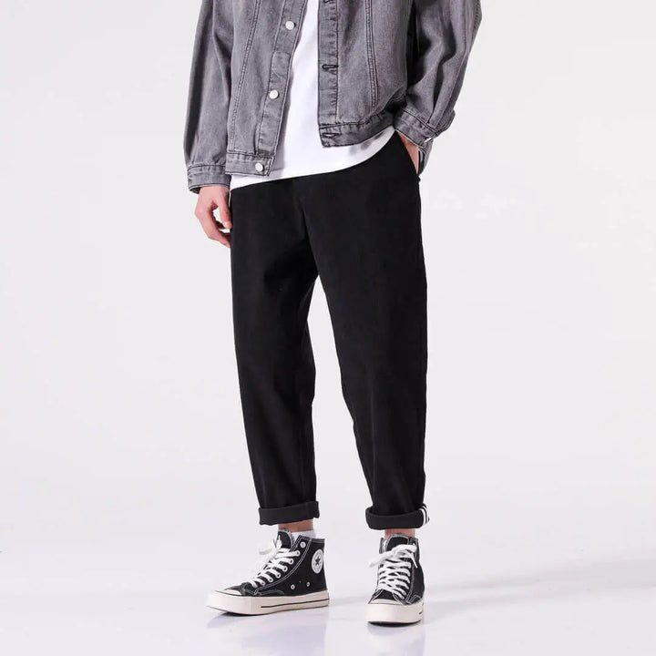 Satoko - Cordhose - Schwarz
