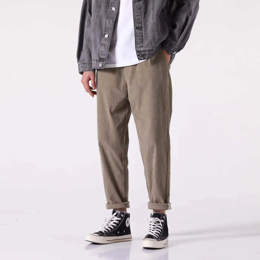 Satoko - Cordhose - Schwarz