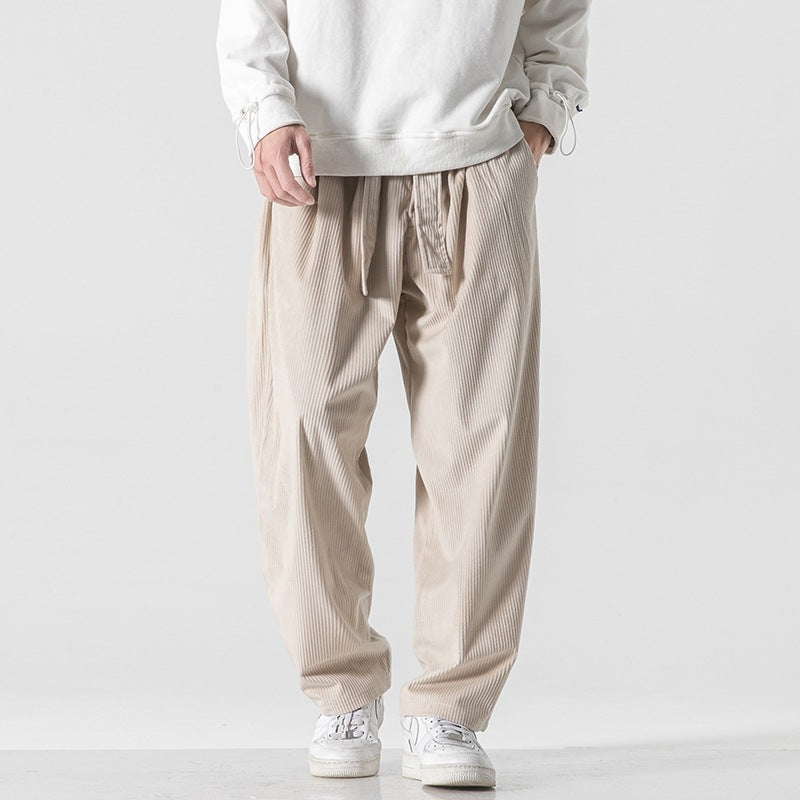 Yushiko - Cordhose - Marinablau
