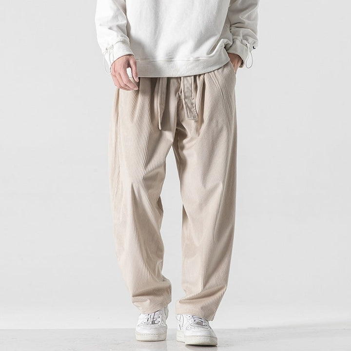 Yushiko - Cordhose - Marinablau