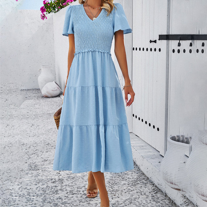 Lola | Figurbetontes Polka Dot Kleid