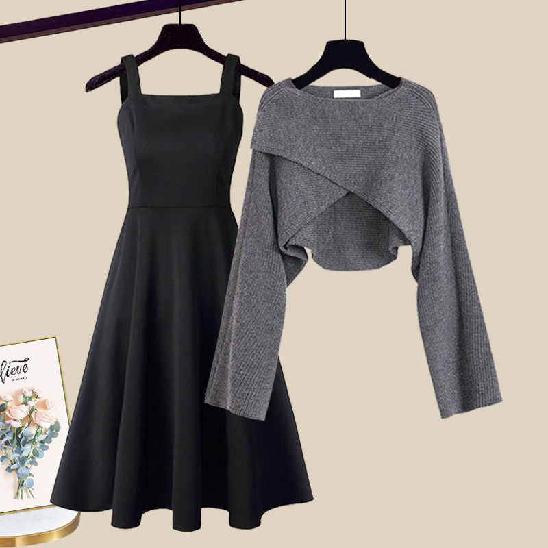 Jean™ | Elegante Strickkleid-Kombination