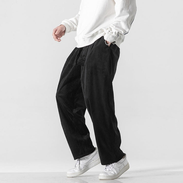 Yushiko - Cordhose - Marinablau