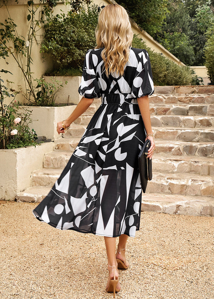 Flore – Elegantes Kleid mit Blumenmuster