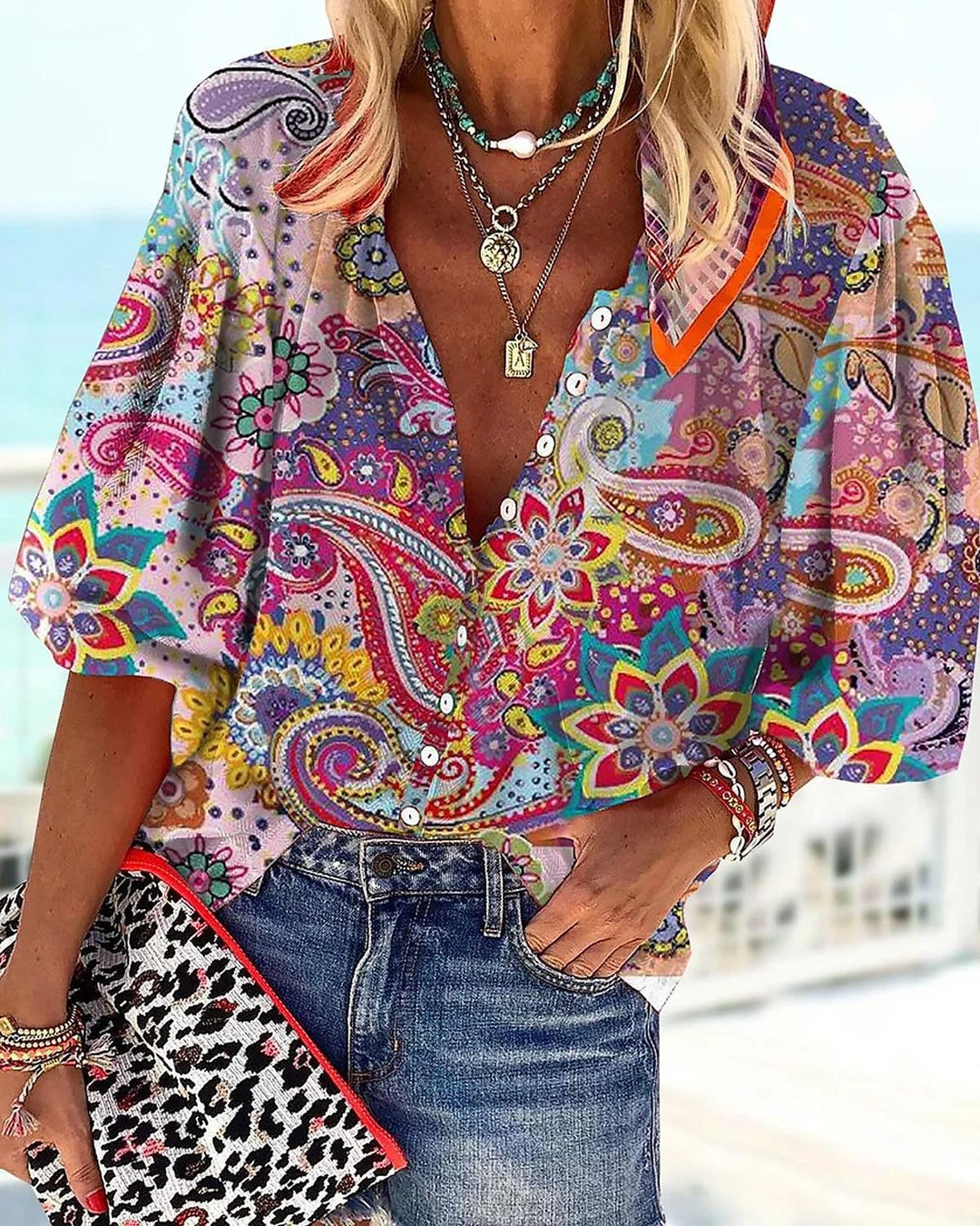 Brandt & Belle | Boho-Chic Bluse