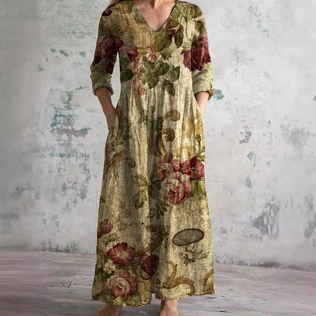 Ariana | Elegantes Blumenkleid in Premium-Qualität