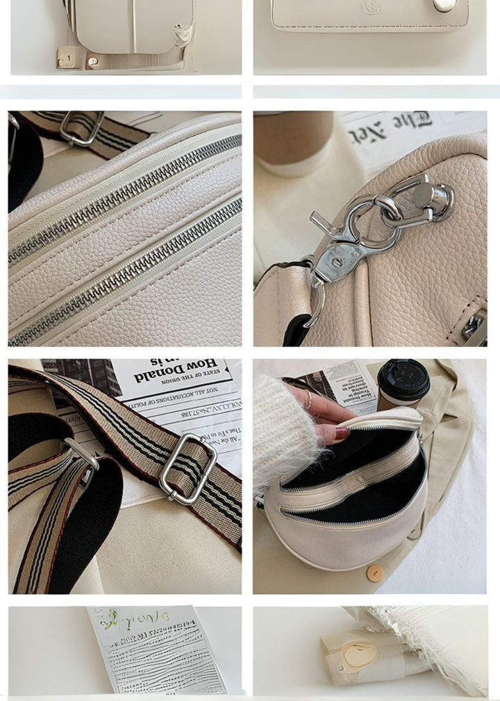 Mila - Schultertasche aus Kunstleder