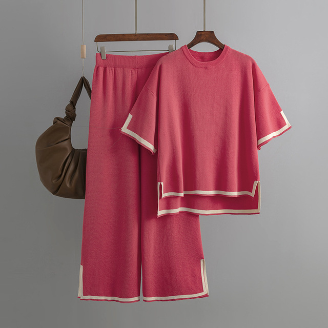 Mariana – Zweiteiliges koreanisches Outfit aus weichem Stretchmaterial