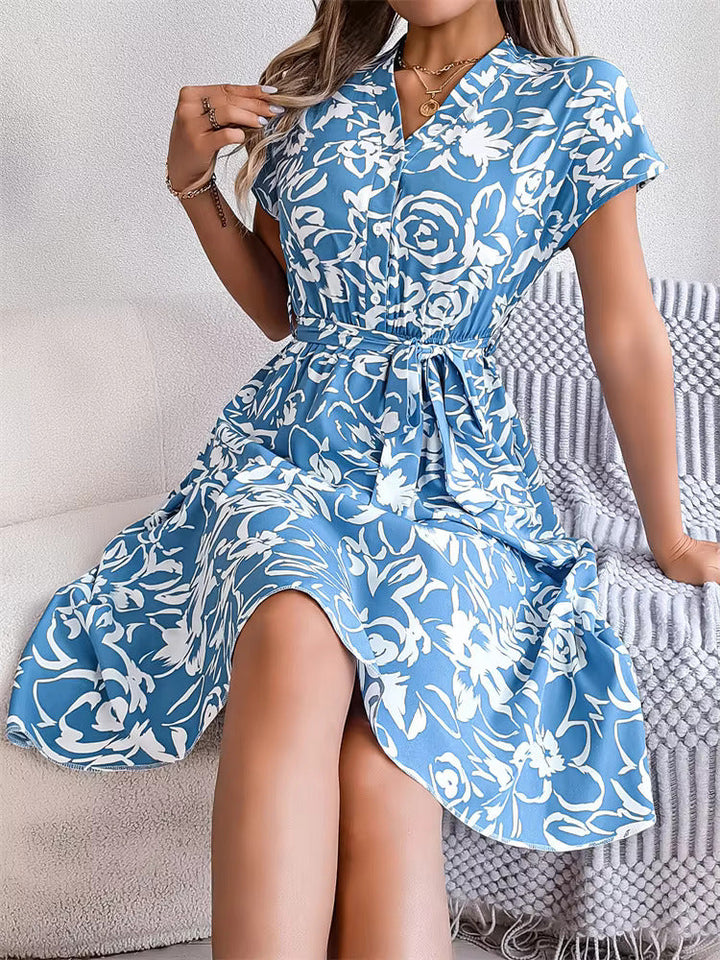 Marta - Kleid mit V-Ausschnitt