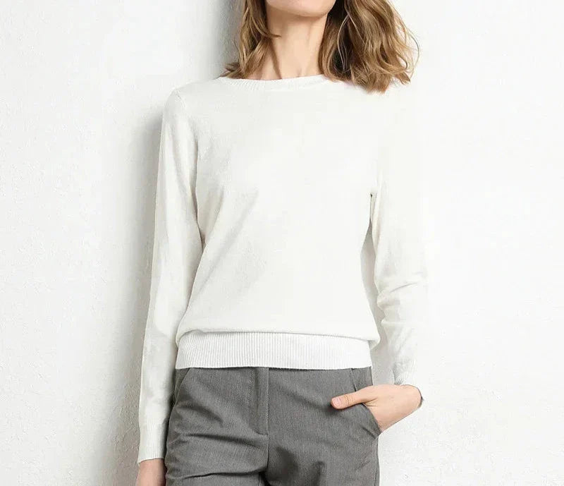 Brand & Belle | Essentieller Wollkomfortpullover