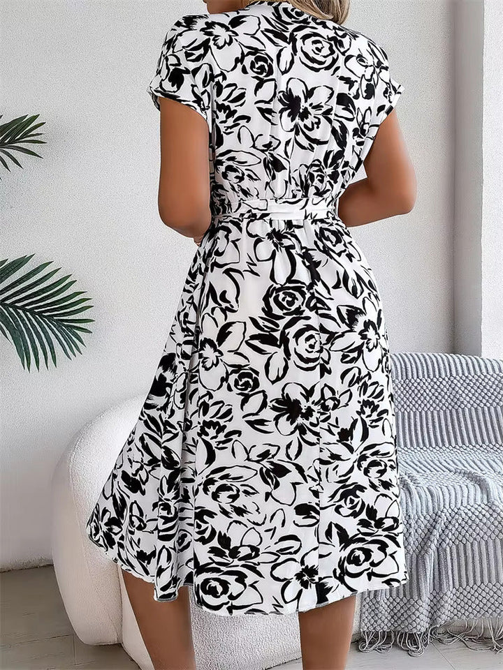 Marta - Kleid mit V-Ausschnitt