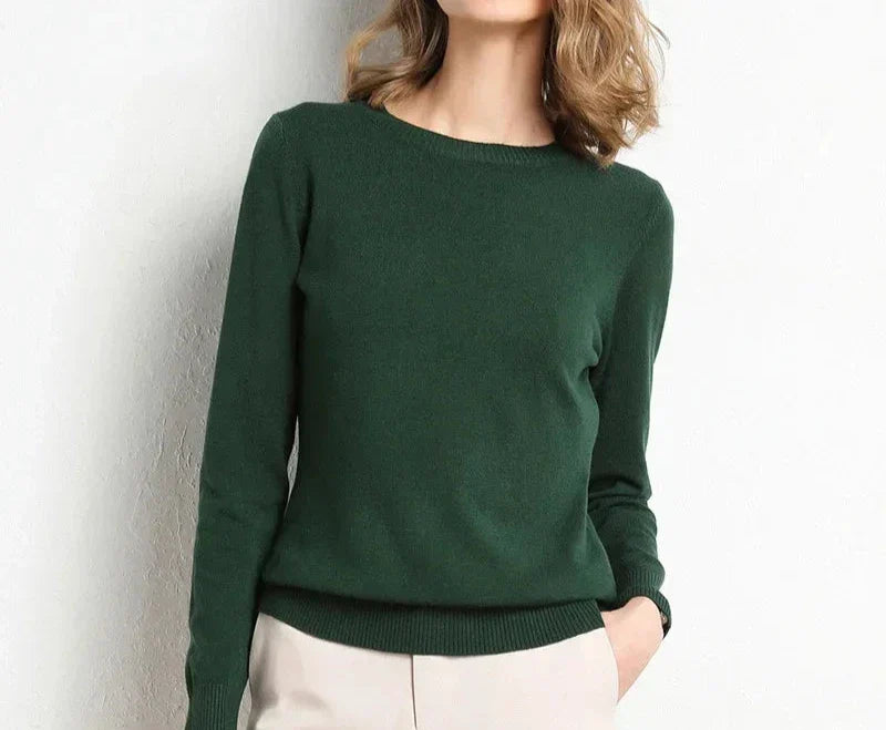 Brand & Belle | Essentieller Wollkomfortpullover