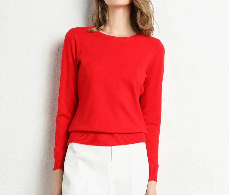 Brand & Belle | Essentieller Wollkomfortpullover