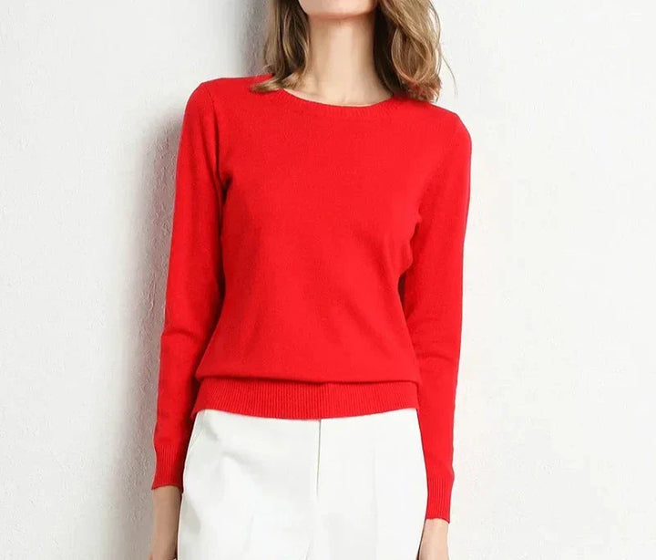 Brand & Belle | Essentieller Wollkomfortpullover
