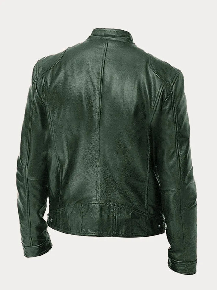Paul | Lässige Lederjacke