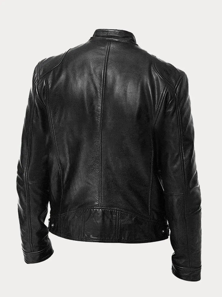Paul | Lässige Lederjacke