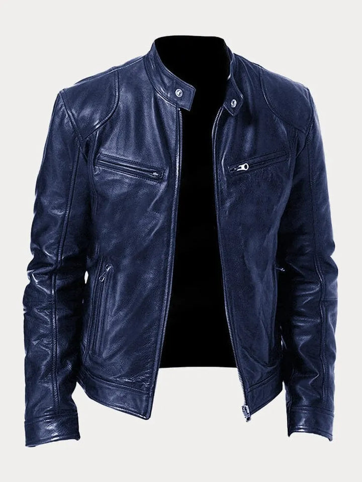 Paul | Lässige Lederjacke