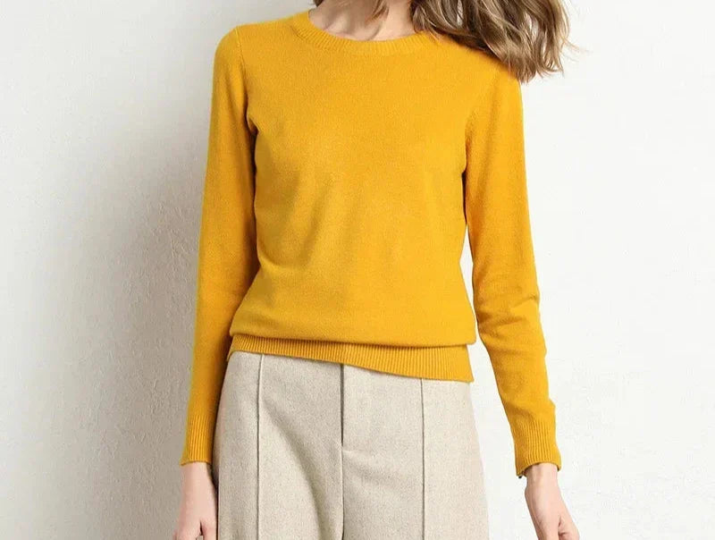 Brand & Belle | Essentieller Wollkomfortpullover