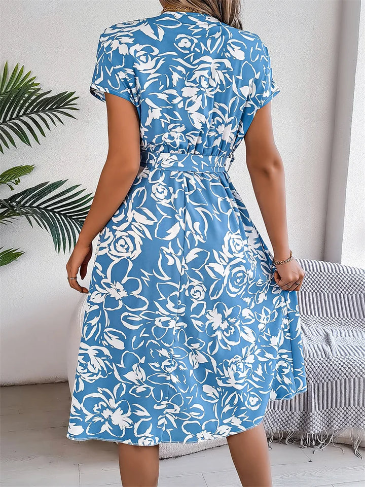Marta - Kleid mit V-Ausschnitt