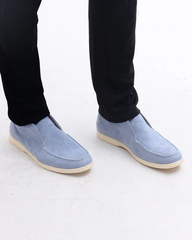 Brand & Belle | Old Money High Wildleder Slipper