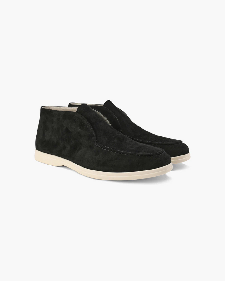 Brand & Belle | Old Money High Wildleder Slipper