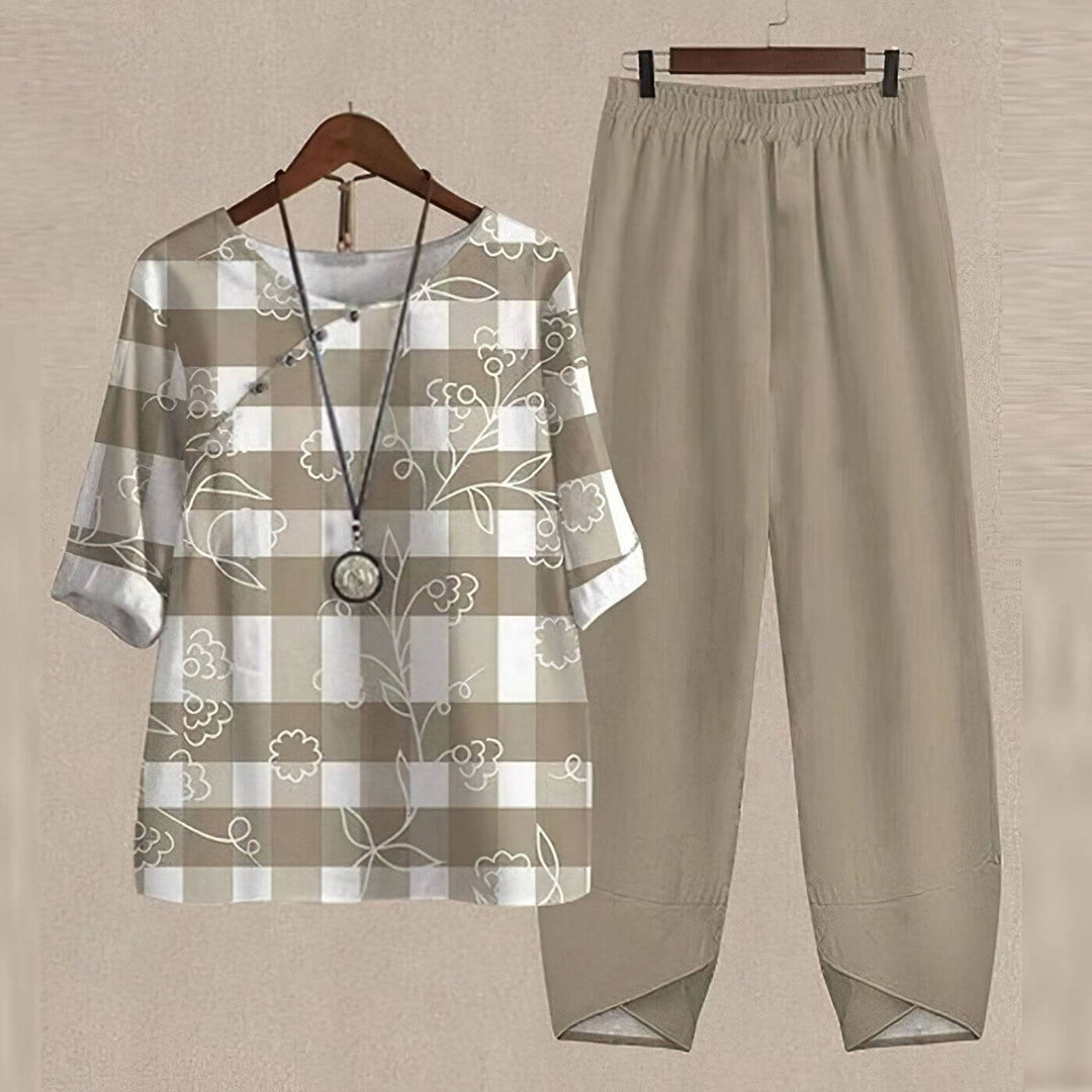 Vivianne | Bequemes Zweiteiliges Set