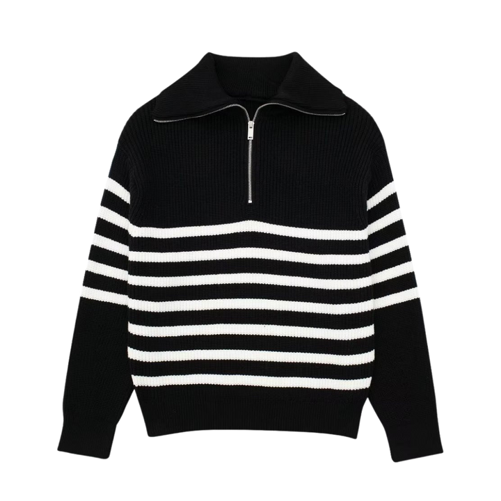 Brand & Belle | Viertel-Reißverschluss Pullover