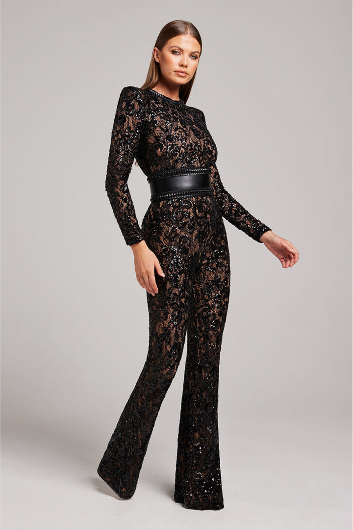 Theresia™ | Jumpsuit aus Spitze mit Korsett