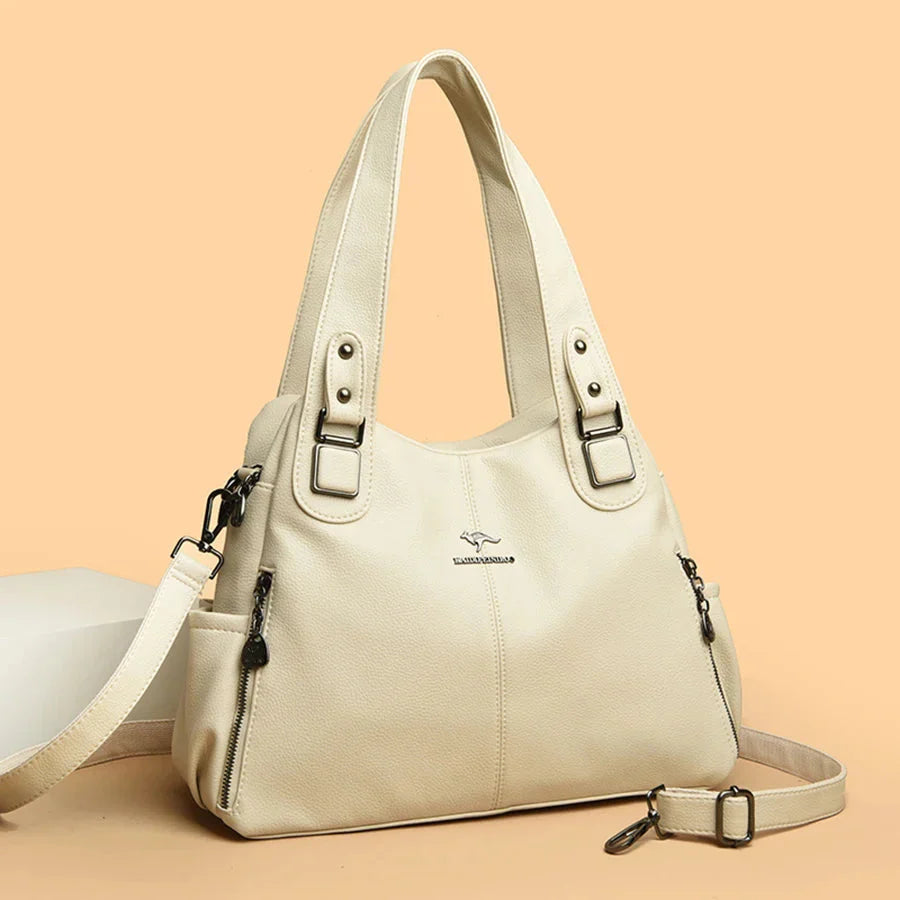 Indien™ Klassische Vintage Leder Schultertasche