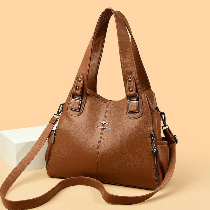 Indien™ Klassische Vintage Leder Schultertasche