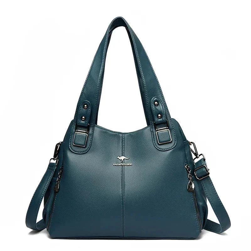 Indien™ Klassische Vintage Leder Schultertasche
