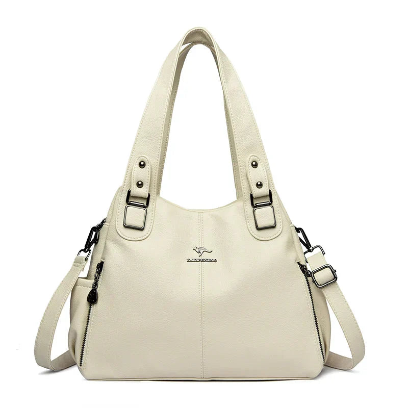 Indien™ Klassische Vintage Leder Schultertasche