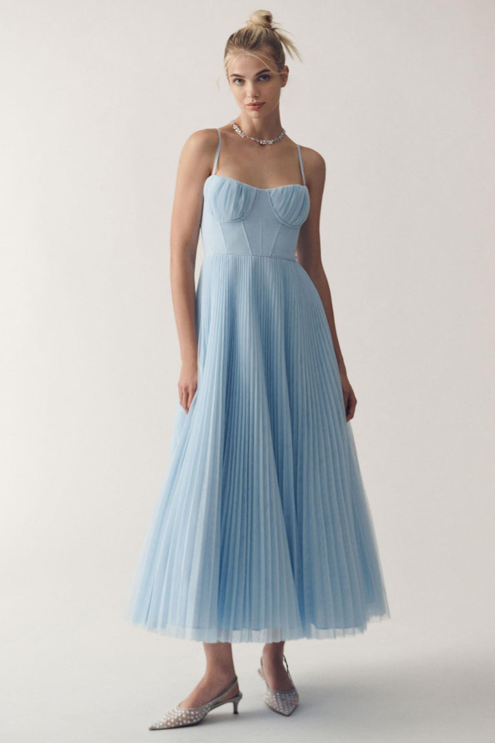 Stefanie™ | Korsett-Plisseekleid aus Tüll