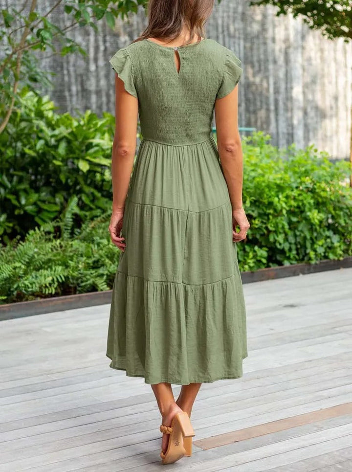 Amelia | Elegantes Kleid mit Bauchbedeckung
