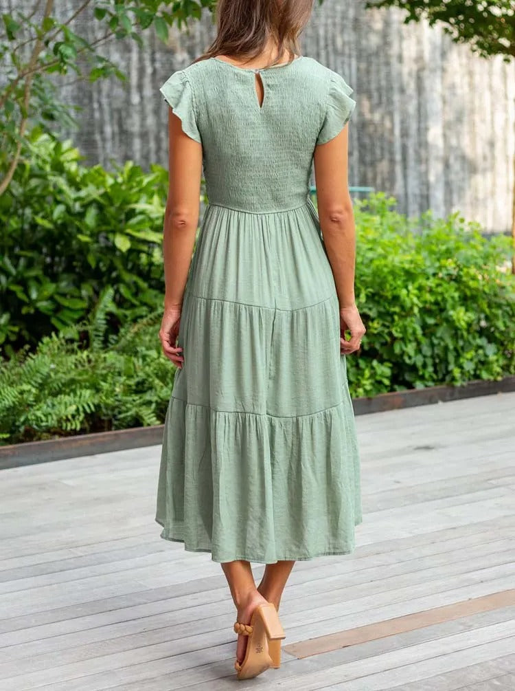 Amelia | Elegantes Kleid mit Bauchbedeckung