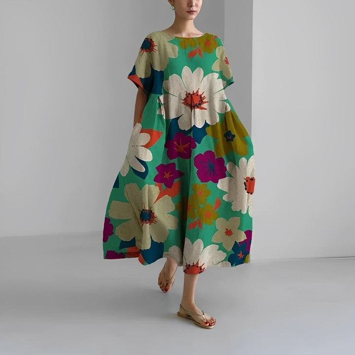 Adelia - Bohemian Blumen Kleid