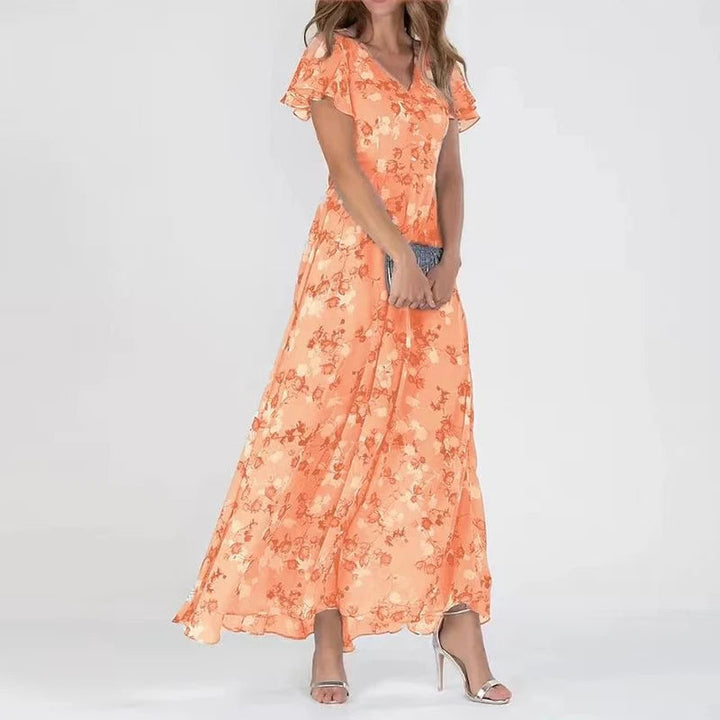 Victoria - Glamouröses Kleid mit Bauchbedeckung