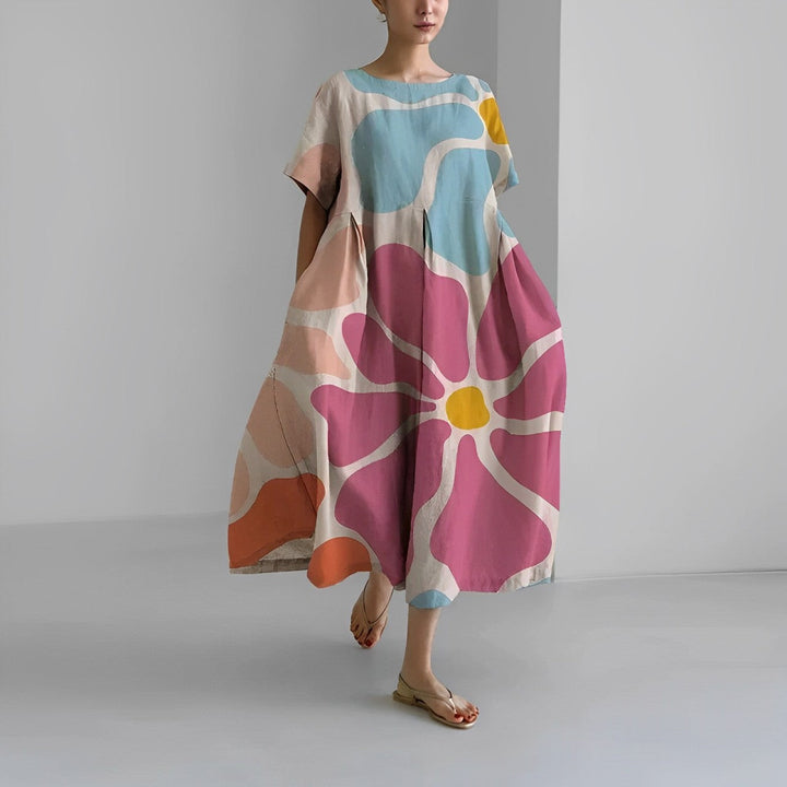 Adelia - Bohemian Blumen Kleid