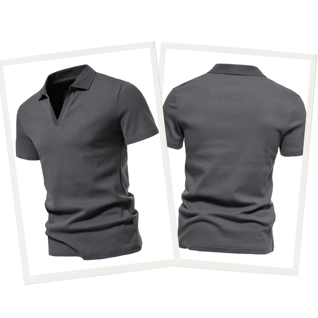 Premium Merino Polo | Herren Kurzarm