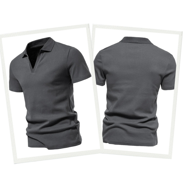 Premium Merino Polo | Herren Kurzarm