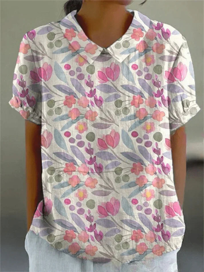 Brandt & Belle | Bluse mit Floralprint