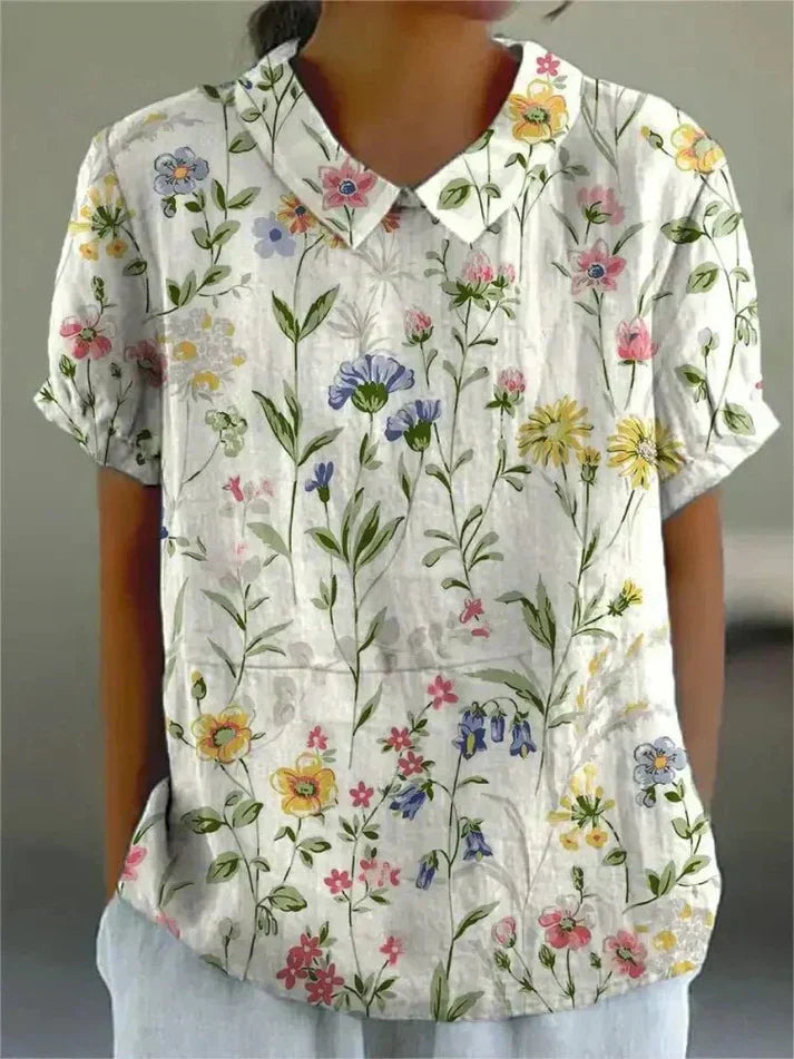 Brandt & Belle | Bluse mit Floralprint