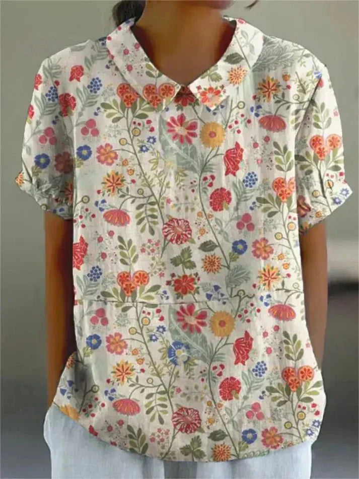 Brandt & Belle | Bluse mit Floralprint