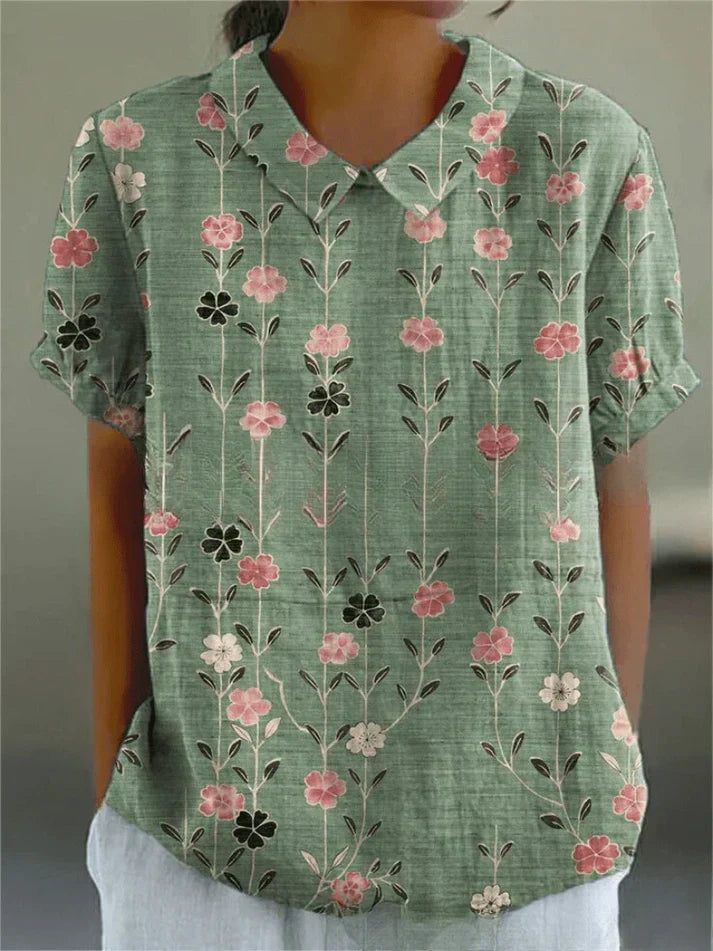 Brandt & Belle | Bluse mit Floralprint