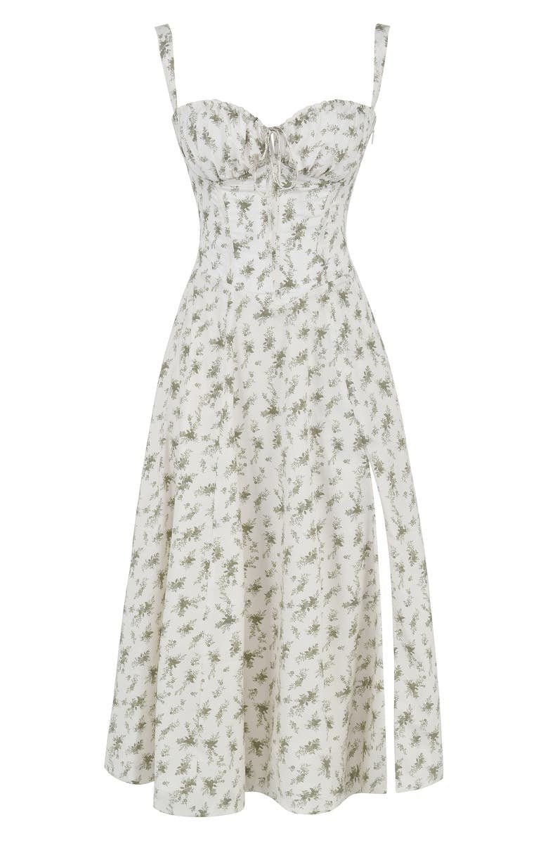 Ilona | Midi Taillenkleid