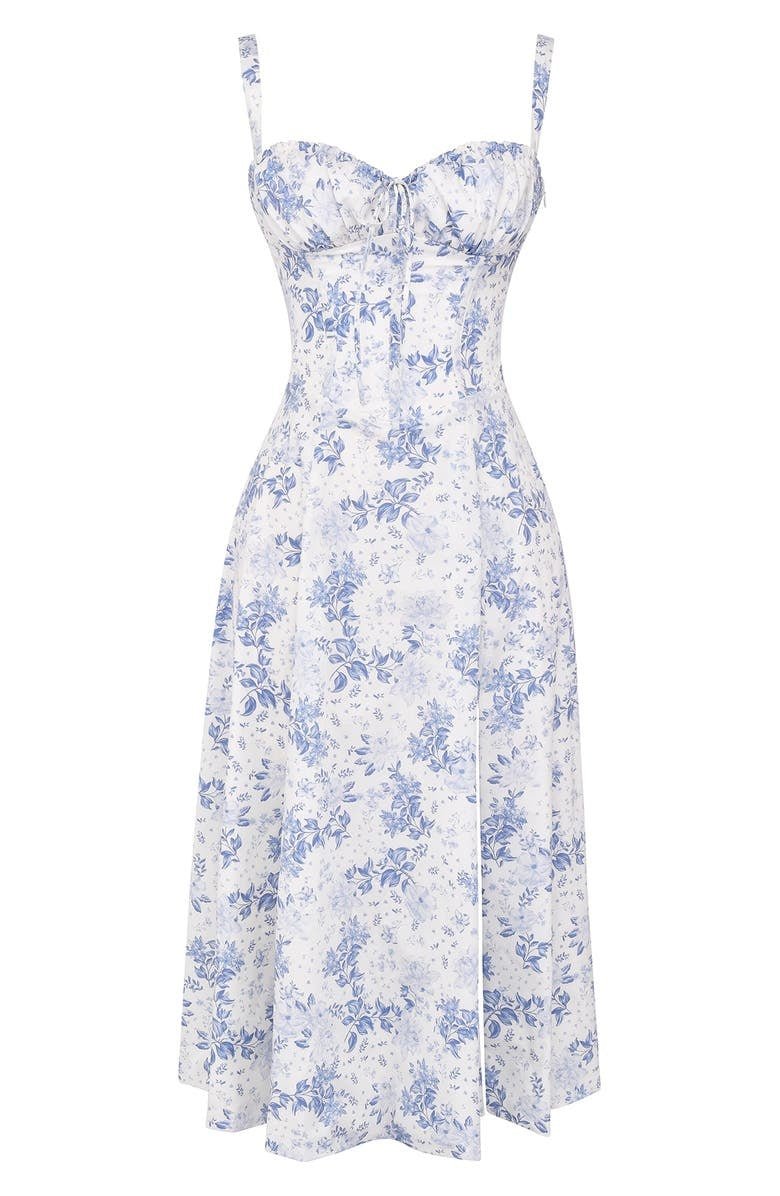 Ilona | Midi Taillenkleid