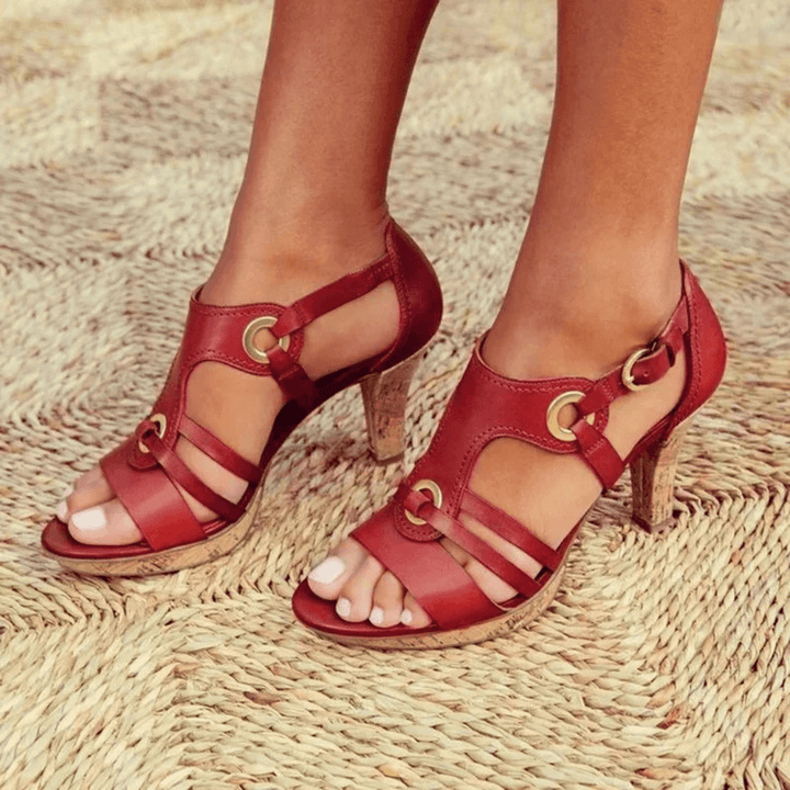 Brandt & Belle | Bequeme hochhackige Sandalen